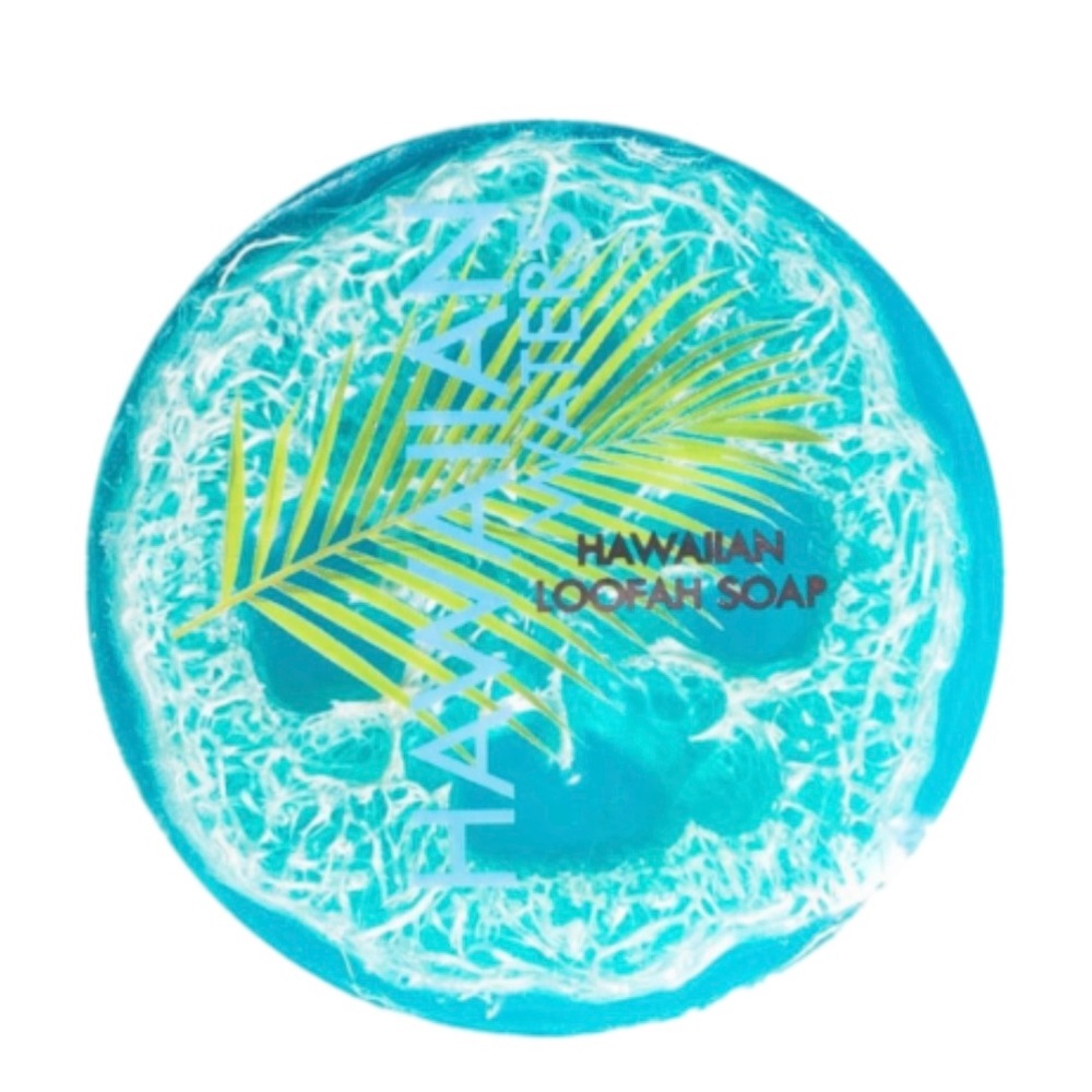 Hawaiian Waters Natural Loofah Soap